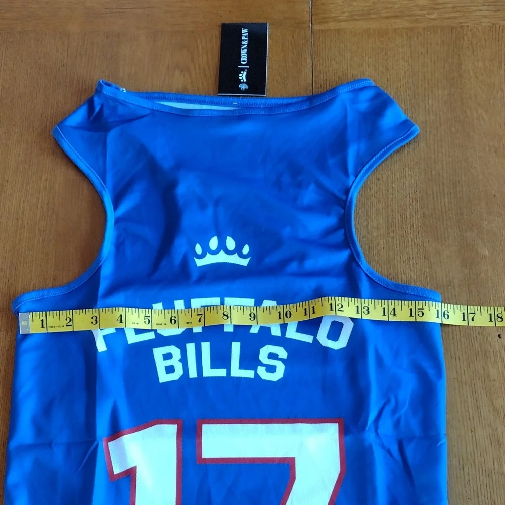 Fluffalo Bills Pet Sports Jersey Sz 3XL NWT